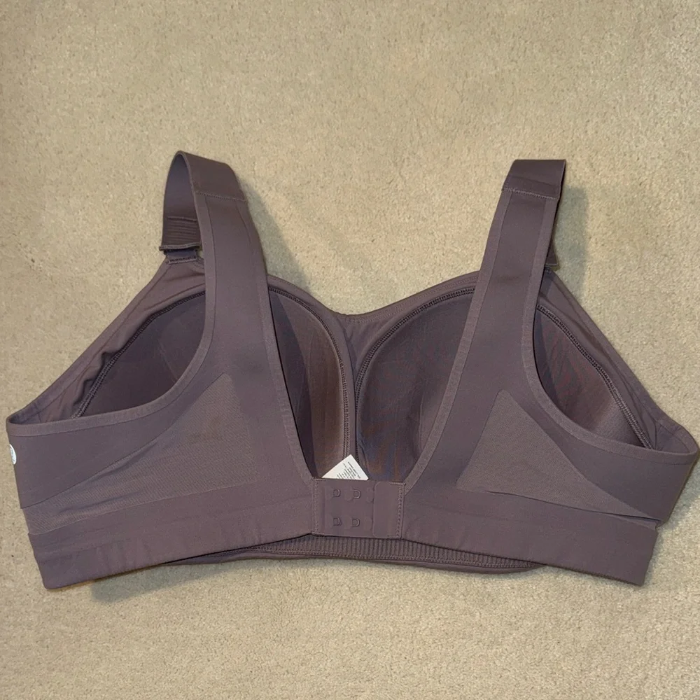 Lululemon Sport bra-Swift Speed Bra-High Support. Size 40C. Plum. - Picture 4 of 13